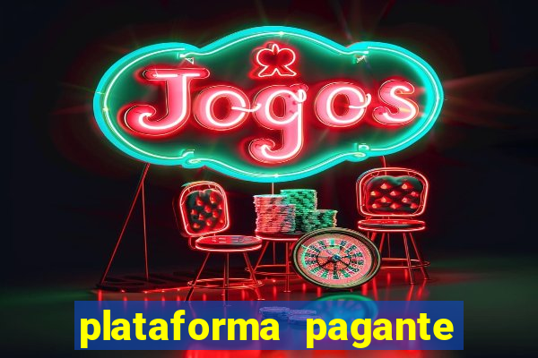 plataforma pagante fortune tiger